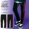 MSML SIDE LINE BLACK SKINNY PANTS M1K1K-PT02画像