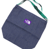 THE NORTH FACE PURPLE LABEL 19SS Denim Logo Tape Tote INDIGO NN7912N画像