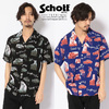 Schott HAWAIIAN SHIRT N.Y.PHOTO 3195021画像