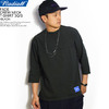 RADIALL FADE CREW NECK T-SHIRT 3Q/S -BLACK-画像