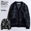 FDMTL PATCHWORK WOOL CARDIGAN fa19-wl32画像