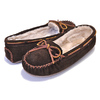 MINNETONKA CALLY SLIPPER CHOCOLATE 4012画像