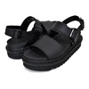 Dr.Martens VOSS HYDRO LEATHER BLACK SANDAL ZEBRILUS 23802001画像