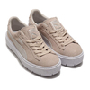 PUMA SUEDE PLATFORM TRACE EUPHORIA SILVER GRAY-S 369842-02画像