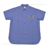 Buzz Rickson's ブルーシャンブレー半袖ワークシャツ SEABEES BR38141画像