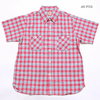 SUGAR CANE MINI CHECK S/S WORK SHIRT SC38157画像