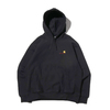 Carhartt HOODED AMERICAN SCRIPT SWEAT BLACK I027041-8900画像