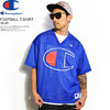 Champion FOOTBALL T-SHIRT -BLUE- C3-P308画像