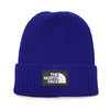 THE NORTH FACE LOGO BOX CUFFED BEANIE AZTEC BLUE画像