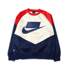 NIKE AS M NSW NSP CREW WVN BLUE VOID/UNIVERSITY RED/SAIL/BLUE VOID AR1643-492画像