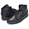 NIKE AIR JORDAN 1 MID black/black-black 554724-090画像