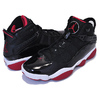 NIKE JORDAN 6 RINGS black/varsity red-white 322992-062画像