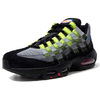 NIKE AIR MAX 95 WOVEN GRY/BLK/N.YEL/BLU/RED AQ0764-001画像