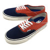 VANS AUTHENTIC SF TWO TONE SALT WASH DRESS BLUES VN0A3MU6V7U画像