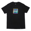 HUF GIFT SHOP BOX LOGO TEE BLACK画像