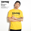 THRASHER MAG LOGO S/S TEE -GOLD/BLACK- TH8101G画像