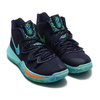 NIKE KYRIE 5 EP OBSIDIAN/LT CRRNT BL-SCRM GRN AO2919-400画像