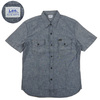 LEE S/S WORK SHIRTS RINSE LT0635-200画像