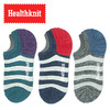 Healthknit 太ボーダー ソックス 3P 191-3541画像