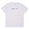 agnes b. HOMME TS TEE WHITE画像