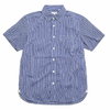 BURGUS PLUS S/S One Pocket Stripe Shirt BP14504S画像