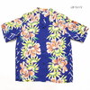 SUN SURF S/S RAYON HAWAIIAN SHIRT "ISLAND FLOWER SHOWER" SS38038画像