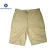 POST OVERALLS 2321S LIGHT TWILL CITI CRUZ SHORTS khaki画像