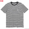 OBEY 89 ICON STRIPE BOX TEE SS (BLACK MULTI)画像