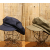 FREEWHEELERS UNION SPECIAL OVERALLS MARINE CAP Vintage Sulfide Dyed Military Back Satin 1927006画像