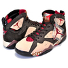 NIKE AIR JORDAN 7 RETRO PATTA shimmer/tough red-velvet brown AT3375-200画像