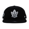 '47 Brand TORONTO MAPLE LEAFS SURE-SHOT SNAPBACK CAP BLACK H-SRS18WBP-BK画像