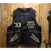 FREEWHEELERS UNION SPECIAL OVERALLS “MUROC RACING ASSN.” Vintage Sulfide Dyed Military Back Satin 1921019画像