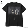 CRIMIE PLAYBOY BUNNY PHOTO T-SHIRT (BLACK) CR01-01K3-TE72画像