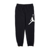 NIKE M J JUMPMAN LOGO FLC PANT BLACK/WHITE BQ8646-010画像