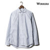 Workers Round Cutaway Shirt, 3.8 oz Stripe Poplin画像