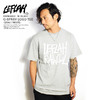 LEFLAH G-SPRAY LOGO TEE -GRAY/WHITE-画像