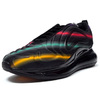 NIKE (WMNS) AIR MAX 720 BLACK/METALLIC SILVER/UNIVERSITY GOLD AR9293-023画像