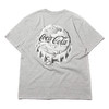 COCA-COLA BILLIONAIRE BOYS CLUB x ATMOS LAB CAP TEE GREY BBC-COLA02画像