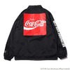 COCA-COLA BILLIONAIRE BOYS CLUB x ATMOS LAB BP COLA COACH JACKET BLACK BBC-COLA06画像