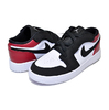 NIKE JORDAN 1 LOW ALT(PS) white/black-gym red BQ6066-116画像