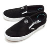 VANS COMFYCUSH SLIP-ON DISTORT BLACK VN0A3WMDVX6画像