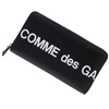 COMME des GARCONS Huge Logo Long Wallet BLACK画像