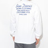 BEN DAVIS Script L/S Tee C-9780036画像