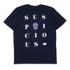 Suspicious Antwerp The Playground T-Shirt Hellas II NAVY画像