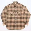 SUGAR CANE TWILL CHECK L/S WORK SHIRT SC28232画像