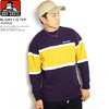 BEN DAVIS L/S TEE -PURPLE- I-9780058画像