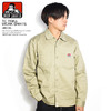 BEN DAVIS TC TWILL WORK SHIRTS -BEIGE- G-9780028画像