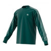 adidas 3 STRIPES LS TEE NOBLE GREEN/VAPOR GREEN EK0257画像