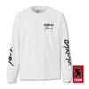 CHROME CALLIGRAPHER MAMI L/S TEE WHITE JP111WT画像