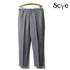 SCYE BASICS Wool Herringbone tapered Trousers 5119-83573画像